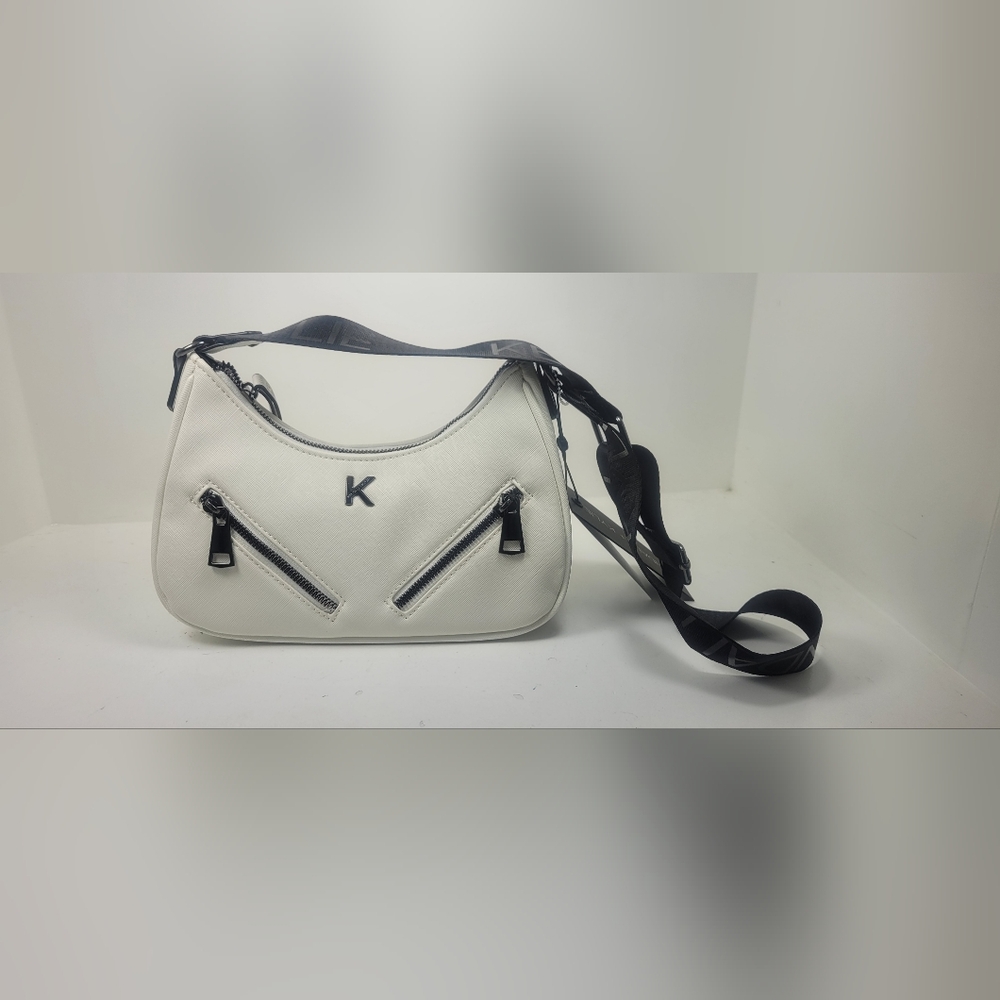 Kendall & Kylie White Crossbody Bag